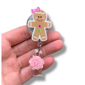 Gingerbread Badge Holder
